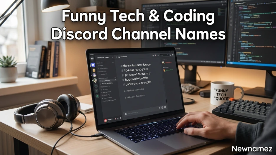 Funny Tech & Coding Discord Channel Names