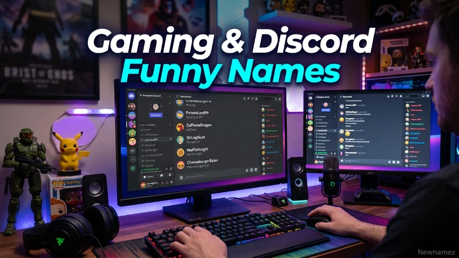 Gaming & Discord Funny Names