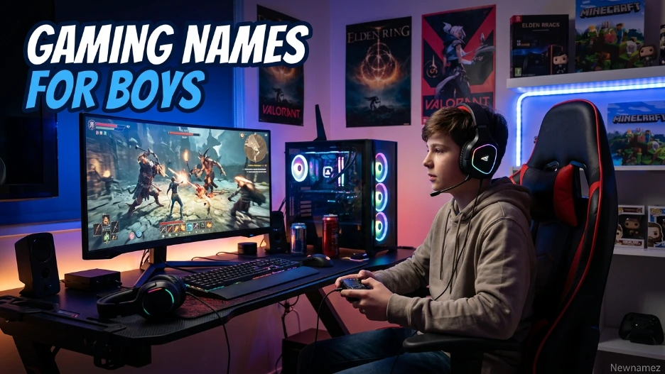 Gaming Names for Boys