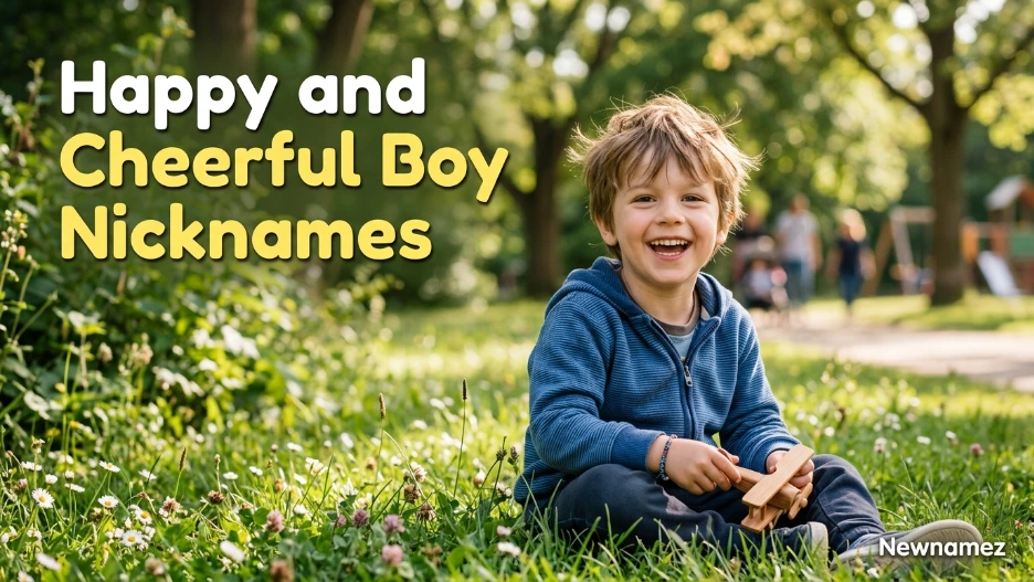Happy and Cheerful Boy Nicknames