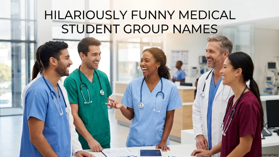 Hilariously Funny Medical Student Group Names
