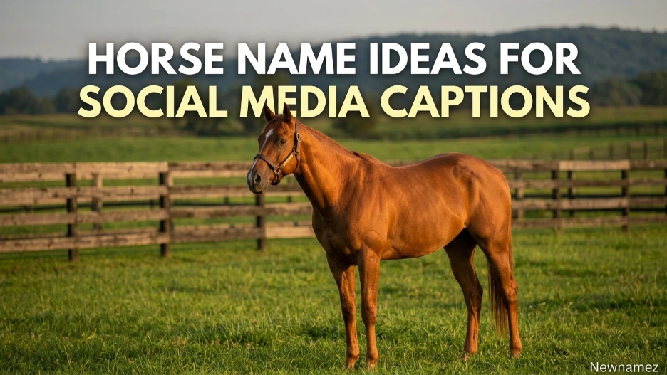 Horse Name Ideas for Social Media Captions