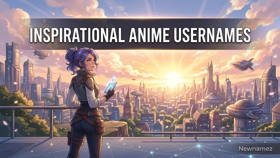 Inspirational Anime Usernames