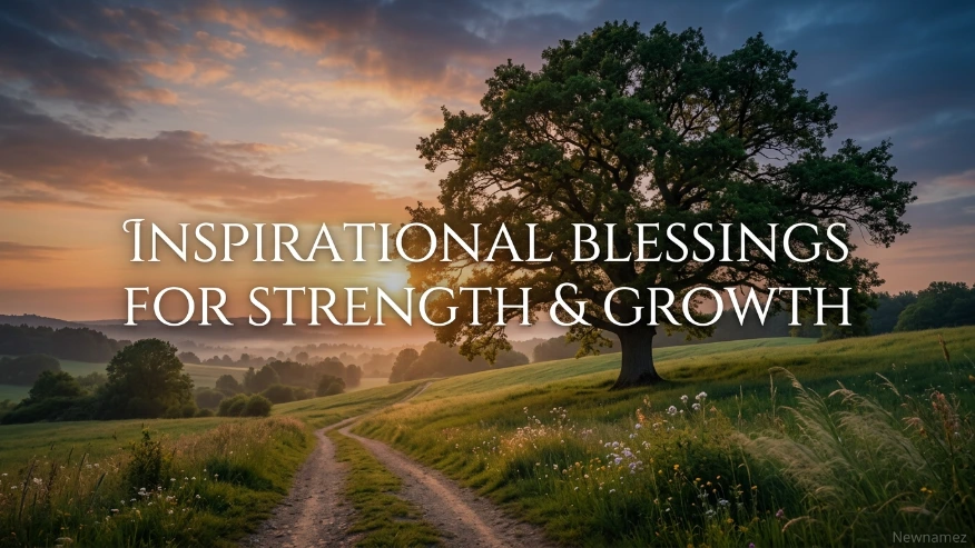 Inspirational Blessings for Strength & Growth