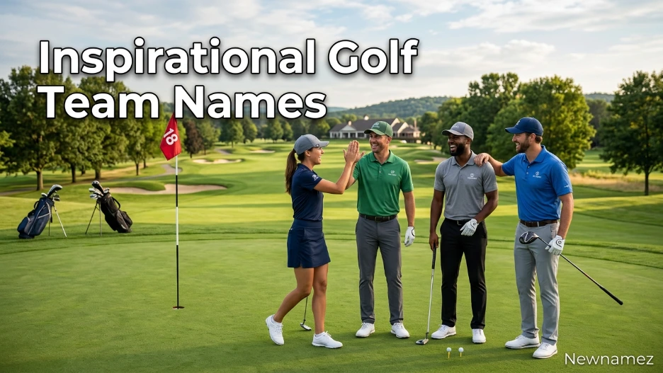 Inspirational Golf Team Names