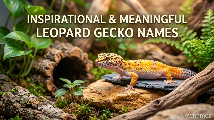 Inspirational & Meaningful Leopard Gecko Names