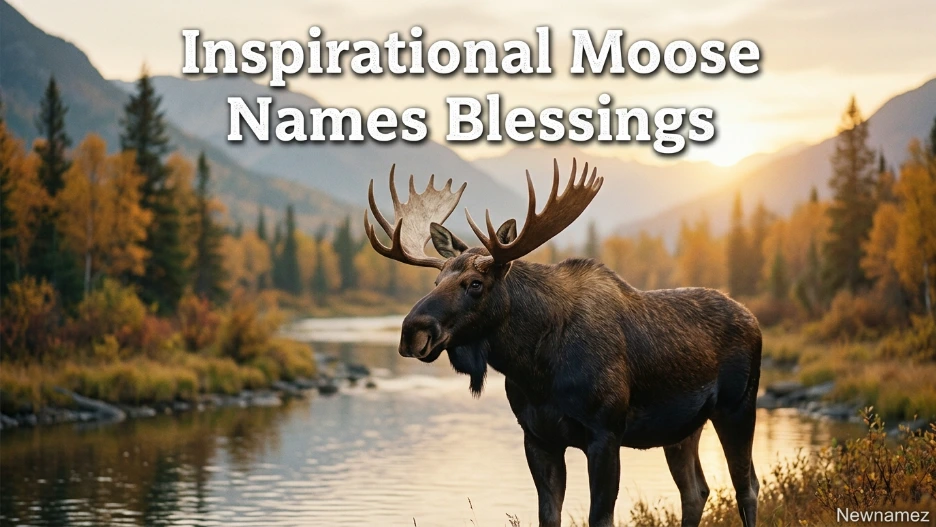 Inspirational Moose Names Blessings
