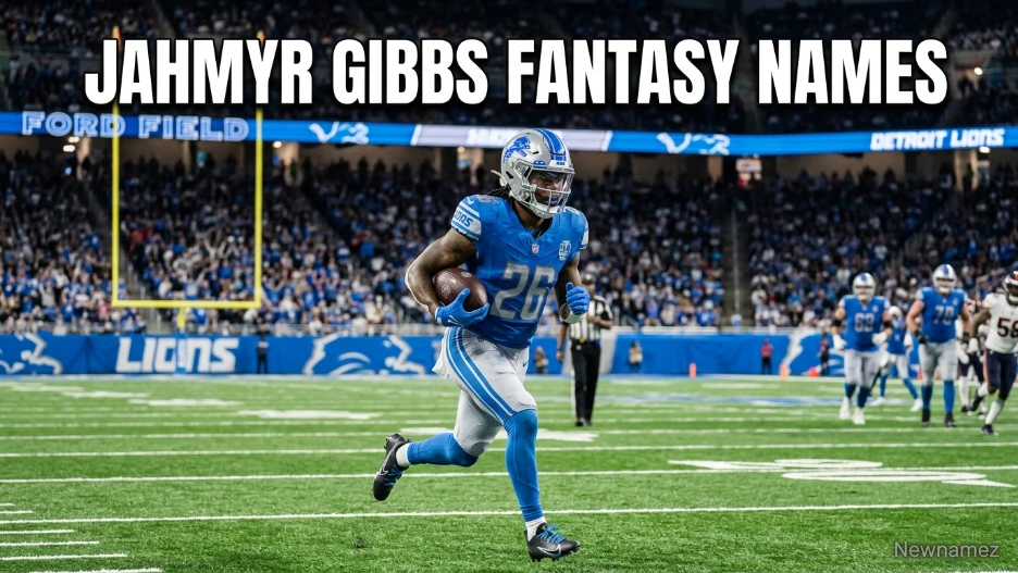 Jahmyr Gibbs Fantasy Names