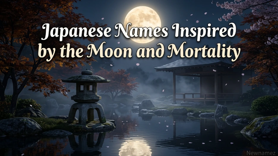 Japanese Names Inspired by the Moon and Mortality