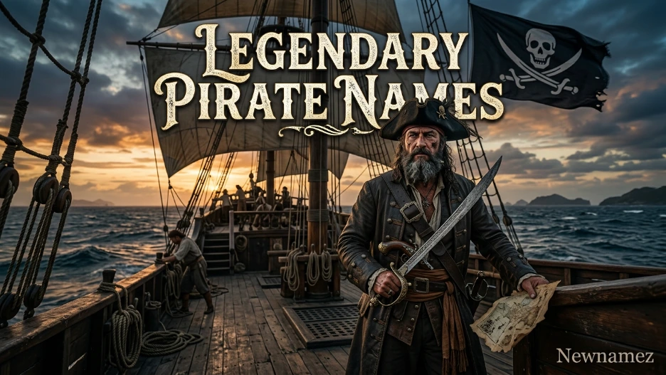 Legendary Pirate Names