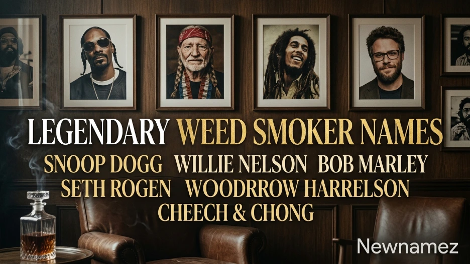 Legendary Weed Smoker Names