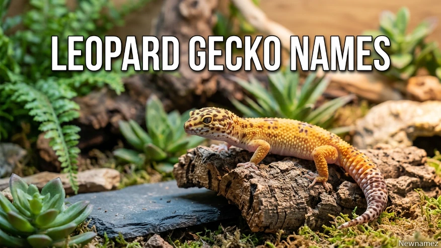 Leopard Gecko Names