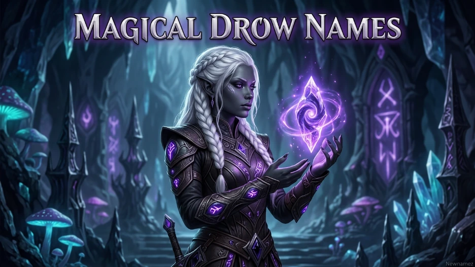 Magical Drow Names