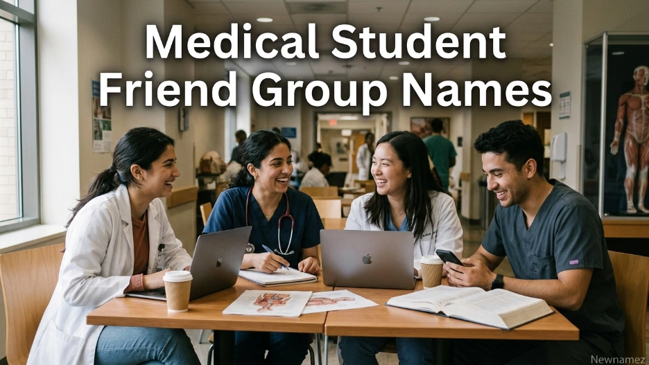 Medical Student Friend Group Names