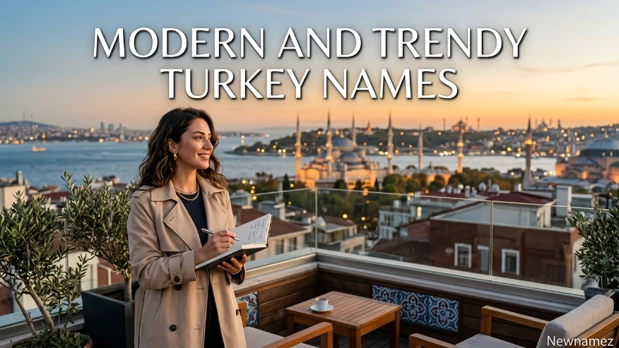 Modern and Trendy Turkey Names