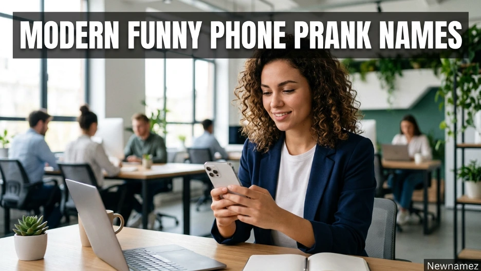 Modern Funny Phone Prank Names