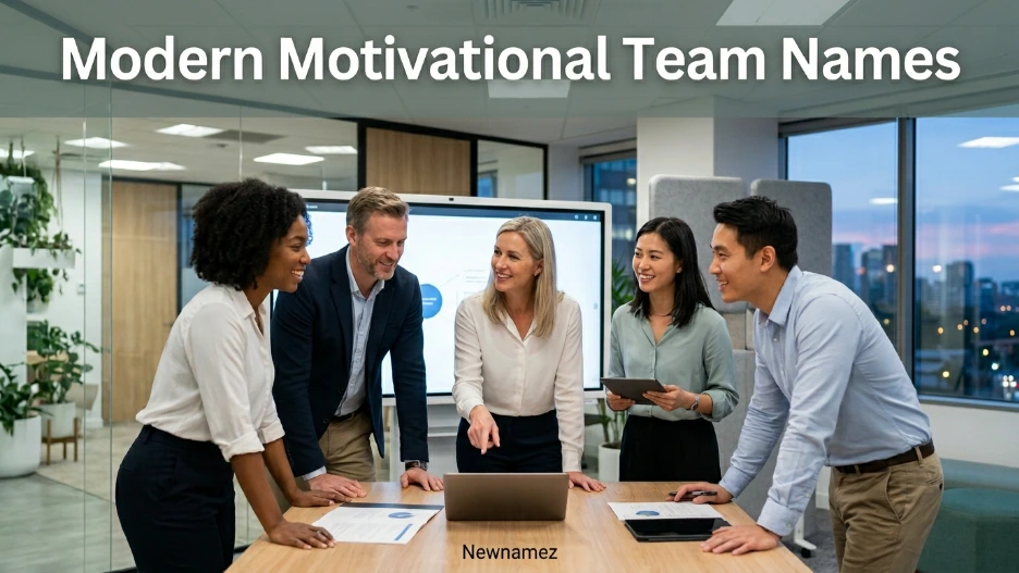 Modern Motivational Team Names
