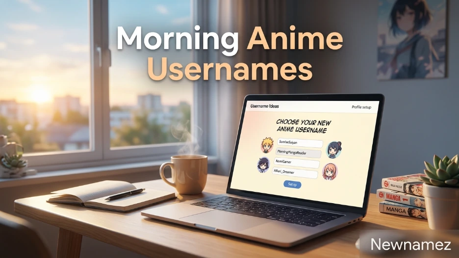 Morning Anime Usernames