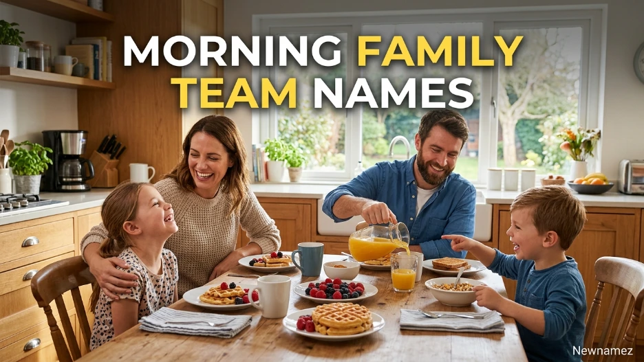 Morning Family Team Names