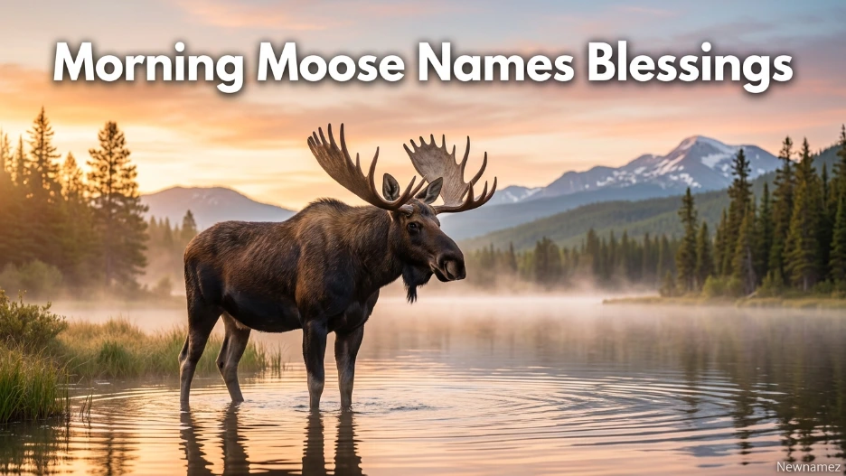 Morning Moose Names Blessings