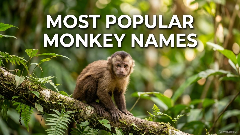 Most Popular Monkey Names