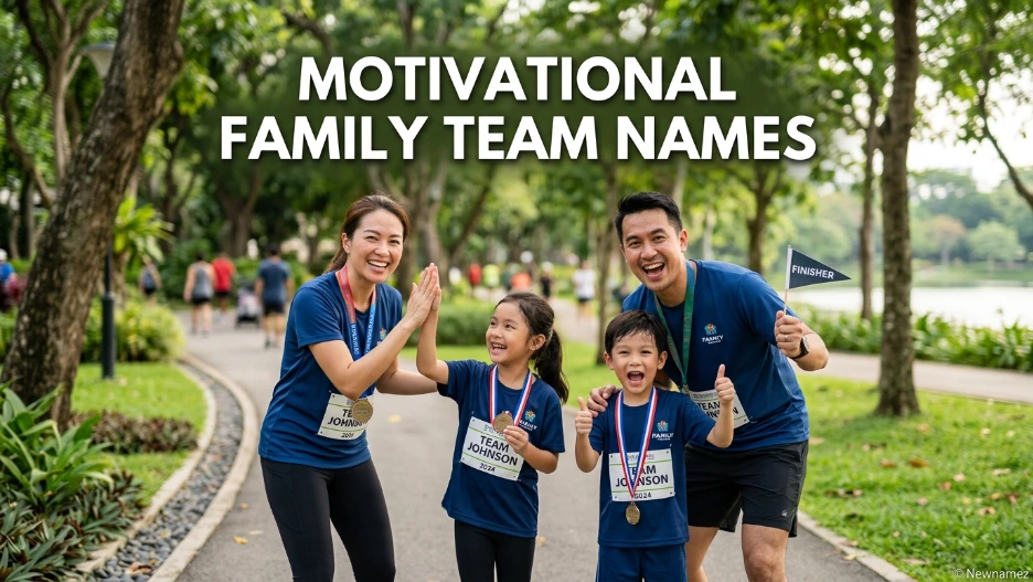 Motivational Family Team Names