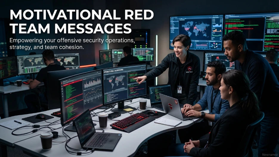 Motivational Red Team Messages
