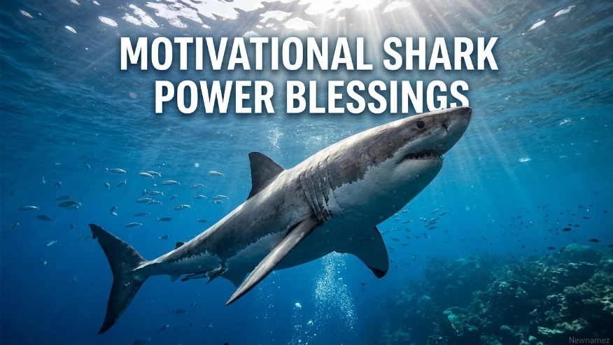 Motivational Shark Power Blessings