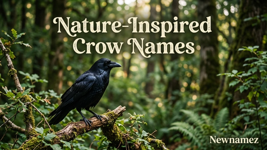 Nature-Inspired Crow Names