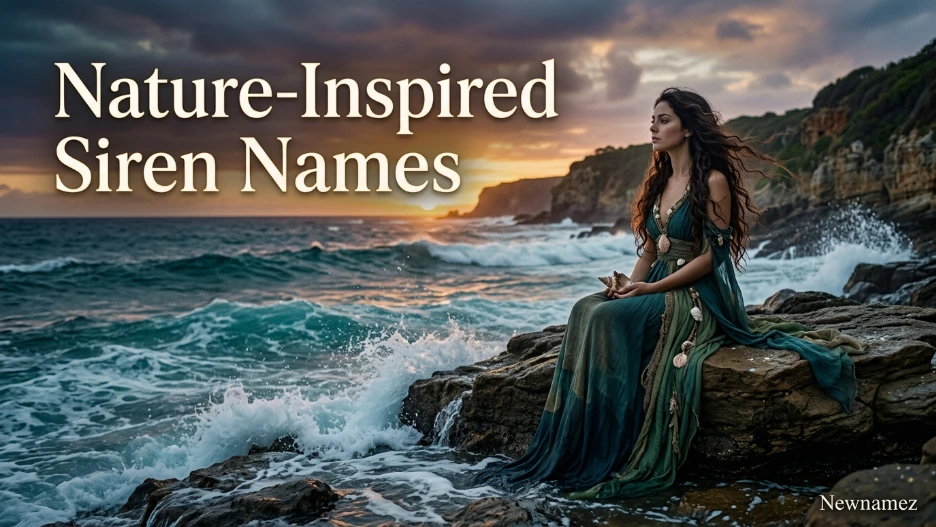 Nature-Inspired Siren Names