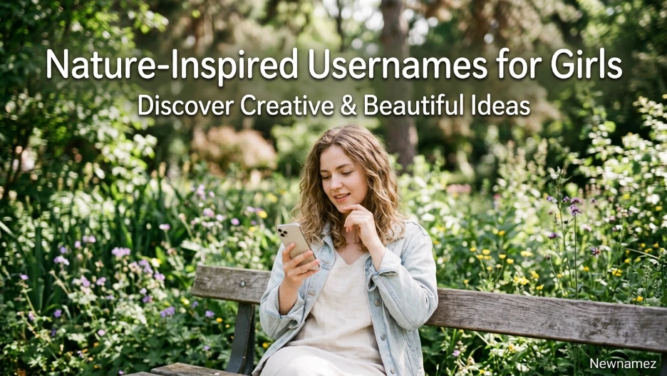 Nature-Inspired Usernames for Girls