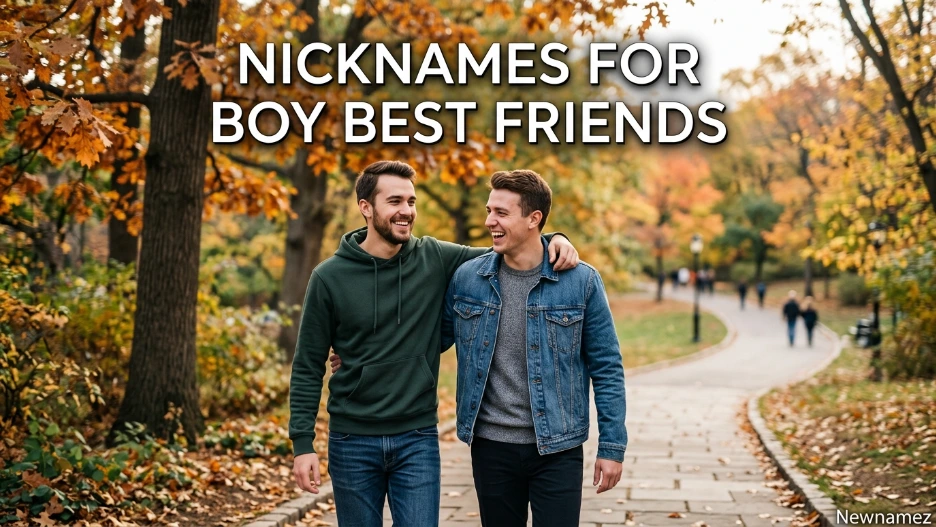 Nicknames for Boy Best Friends
