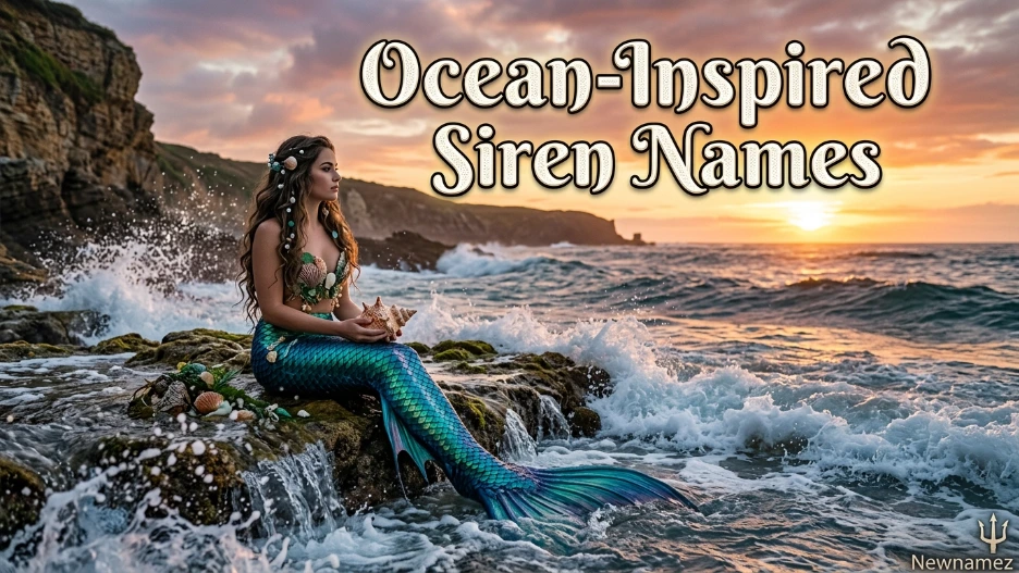 Ocean-Inspired Siren Names