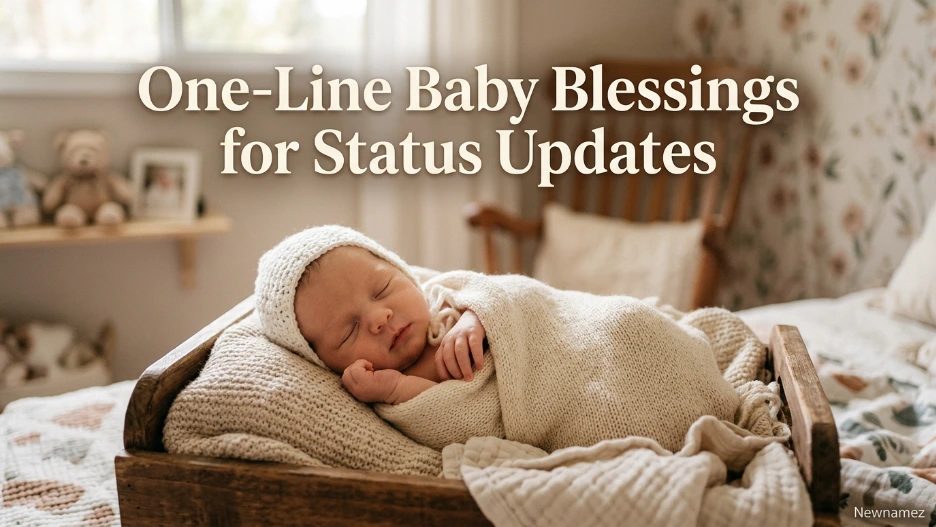 One-Line Baby Blessings for Status Updates