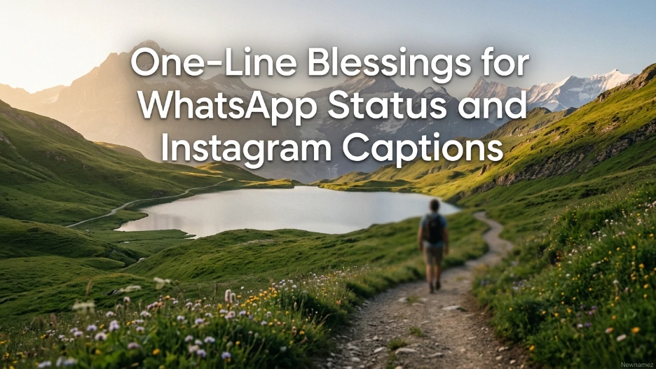 One-Line Blessings for WhatsApp Status and Instagram Captions