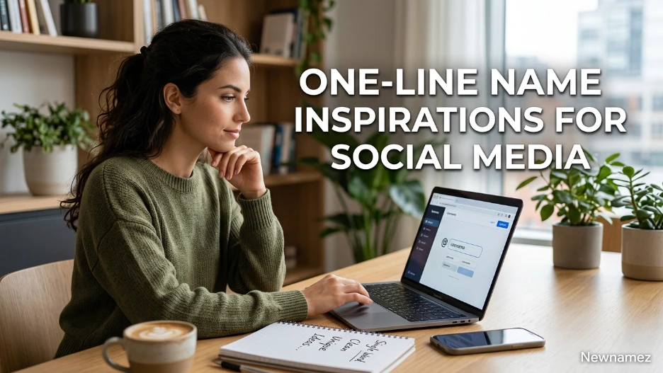One-Line Name Inspirations for Social Media