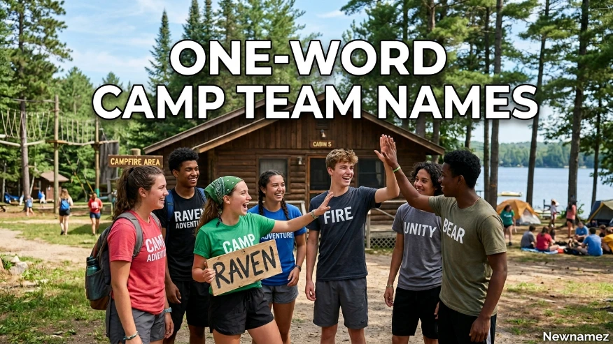 One-Word Camp Team Names