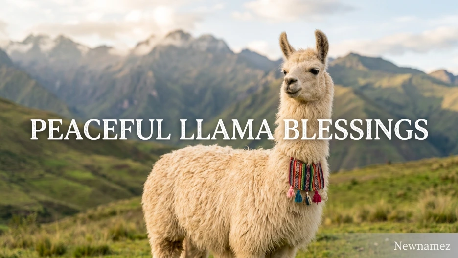 PEACEFUL LLAMA BLESSINGS
