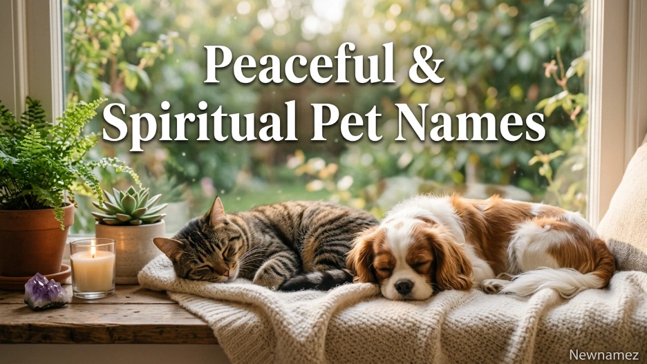 Peaceful & Spiritual Pet Names