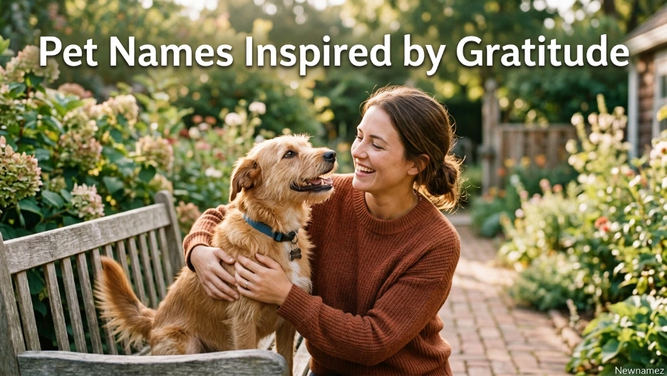 Pet Names Inspired by Gratitude