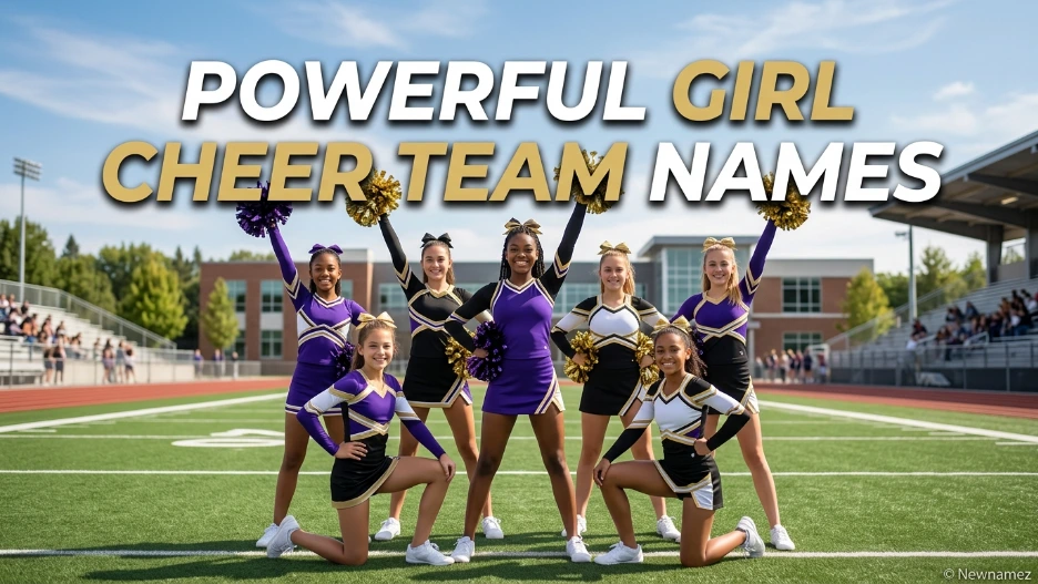 Powerful Girl Cheer Team Names