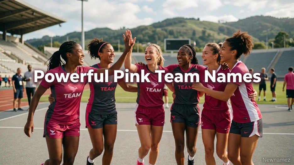Powerful Pink Team Names