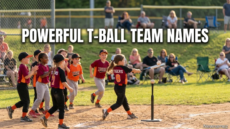 Powerful T-Ball Team Names