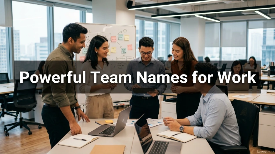Powerful Team Names for Work