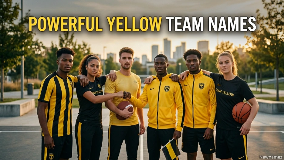 Powerful Yellow Team Names