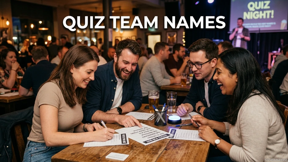 Quiz Team Names