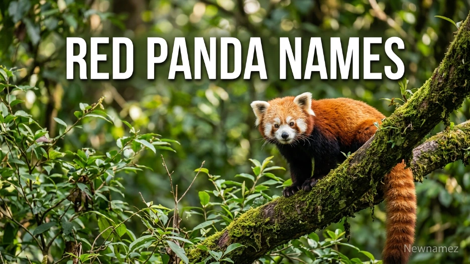 Red Panda Names