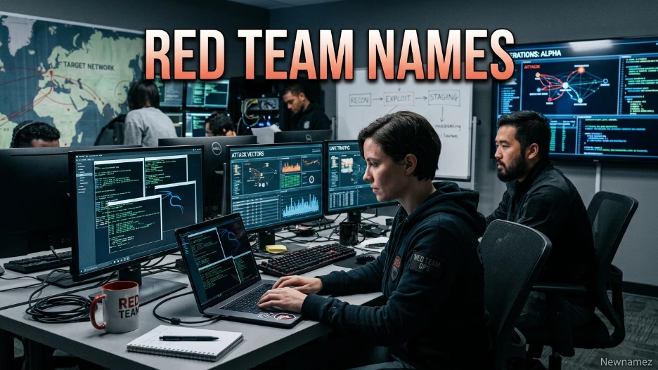 Red Team Names