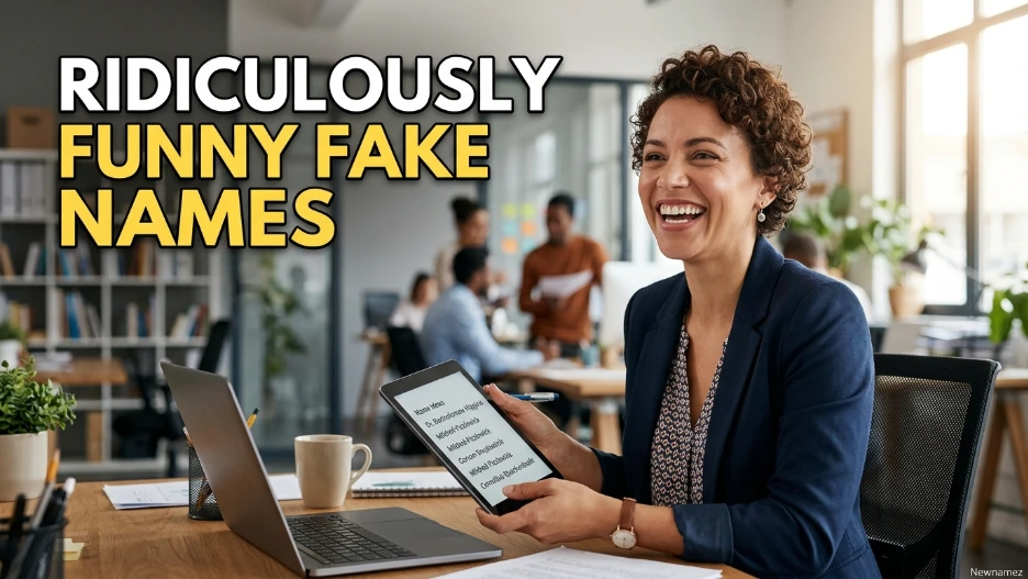 Ridiculously Funny Fake Names