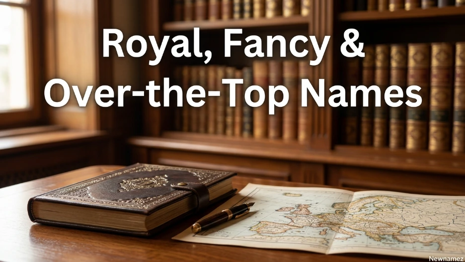 Royal, Fancy & Over-the-Top Names